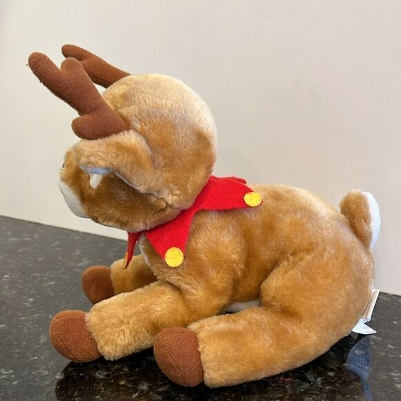 Hallmark Rascal Reindeer Christmas Plush Stuffed Animal - Picture 3 of 9